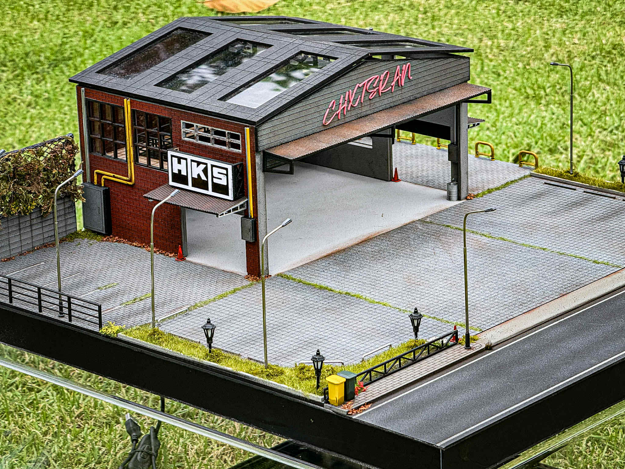 Diorama Old warehouse scale 1:64
