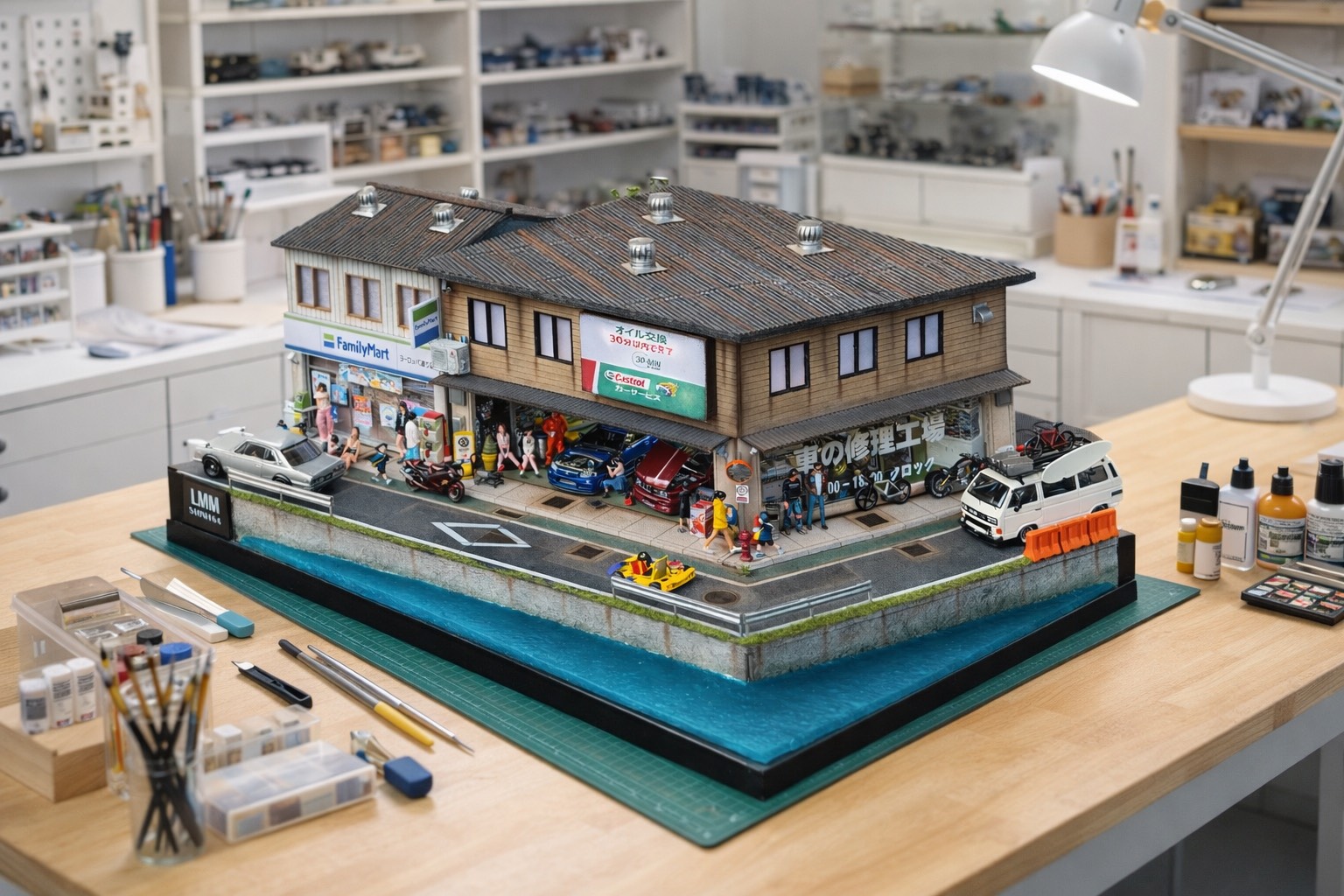 Diorama Japan scale 1:64