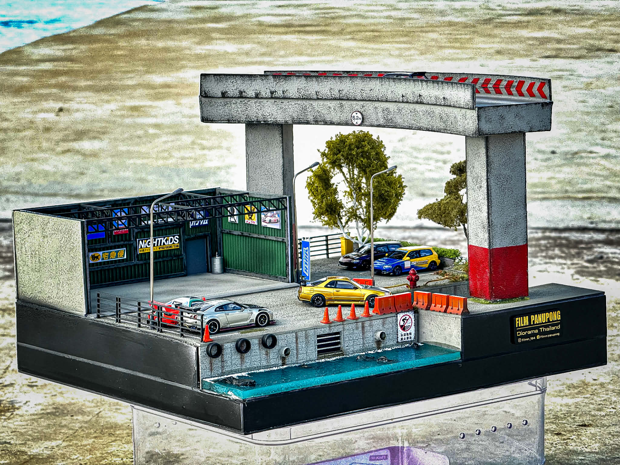 Diorama Japan scale 1:64