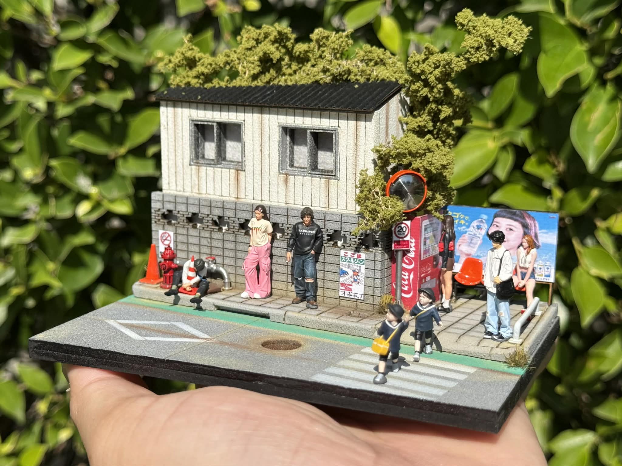 Diorama Boxmini scale 1:64