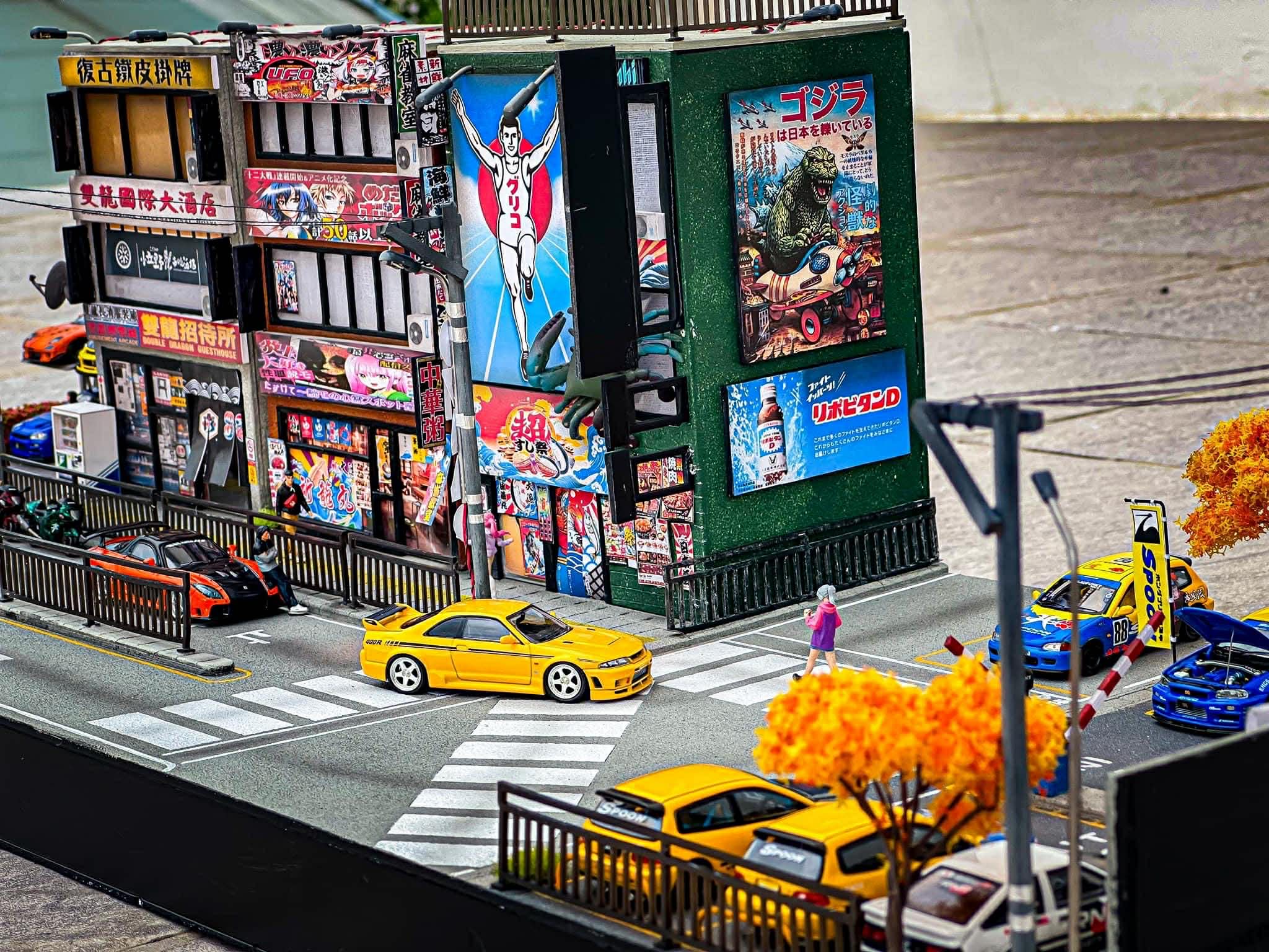 Diorama Japan scale 1:64