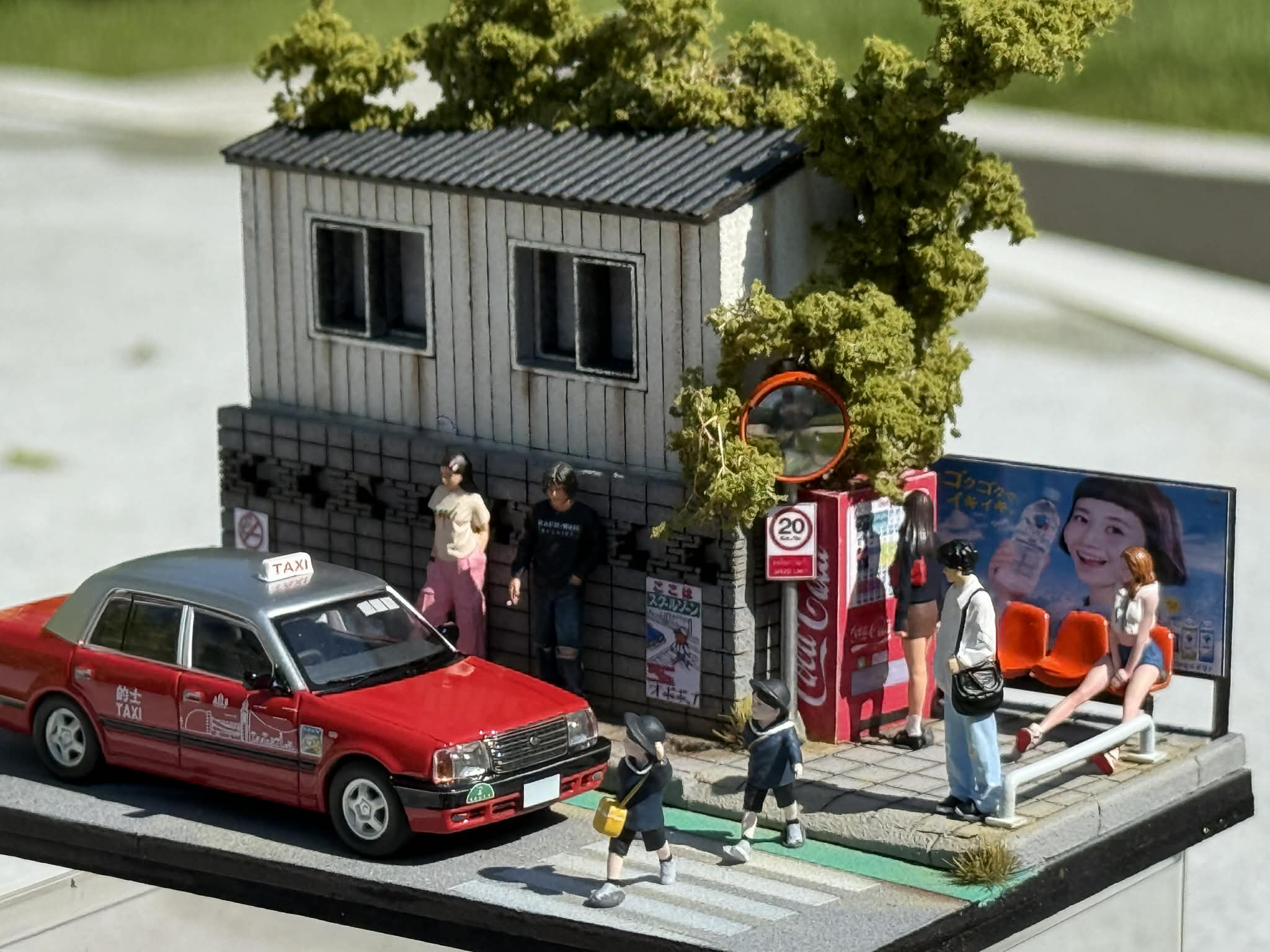 Diorama Boxmini scale 1:64