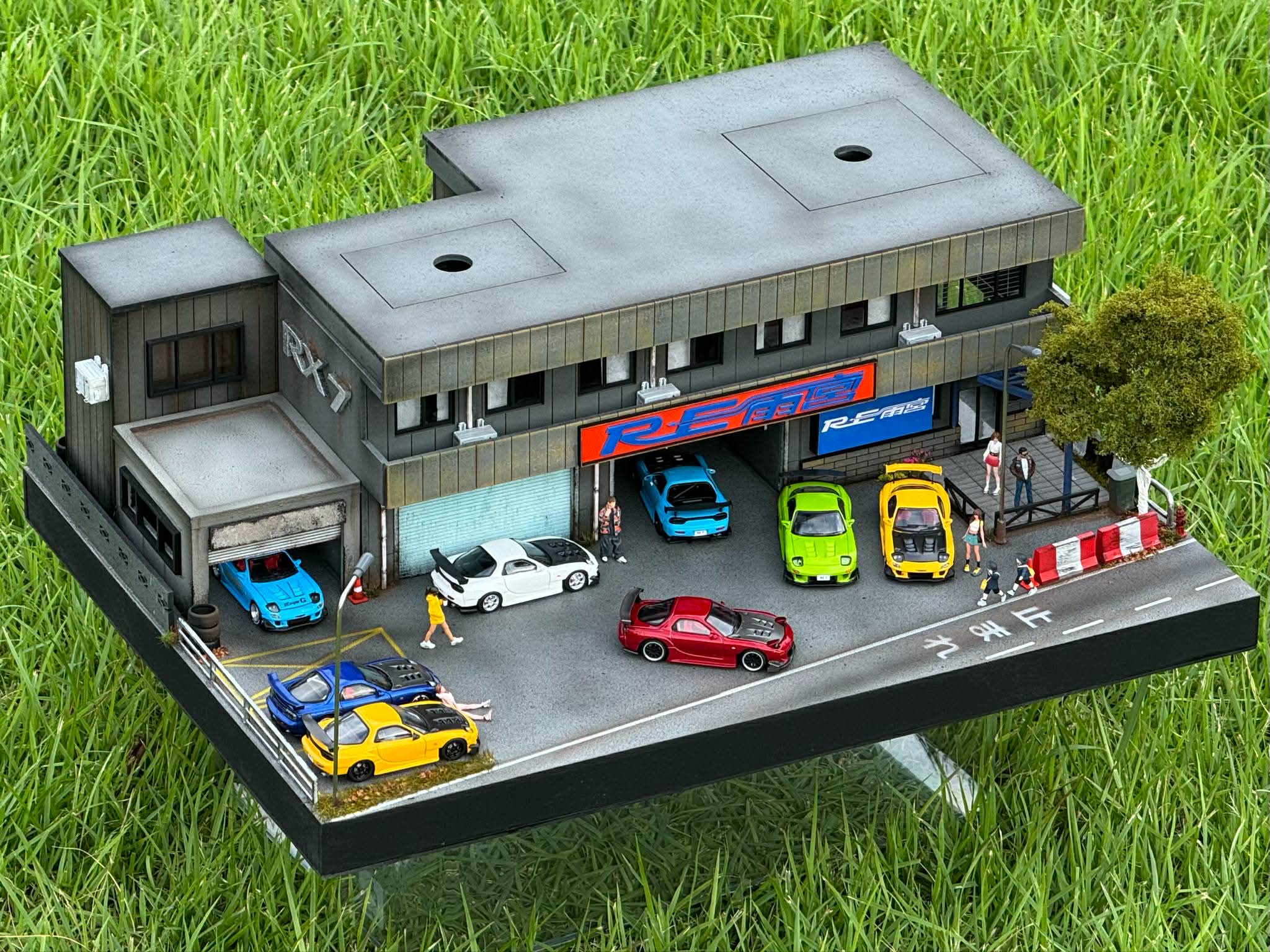 Diorama Re Amemiya scale 1:64