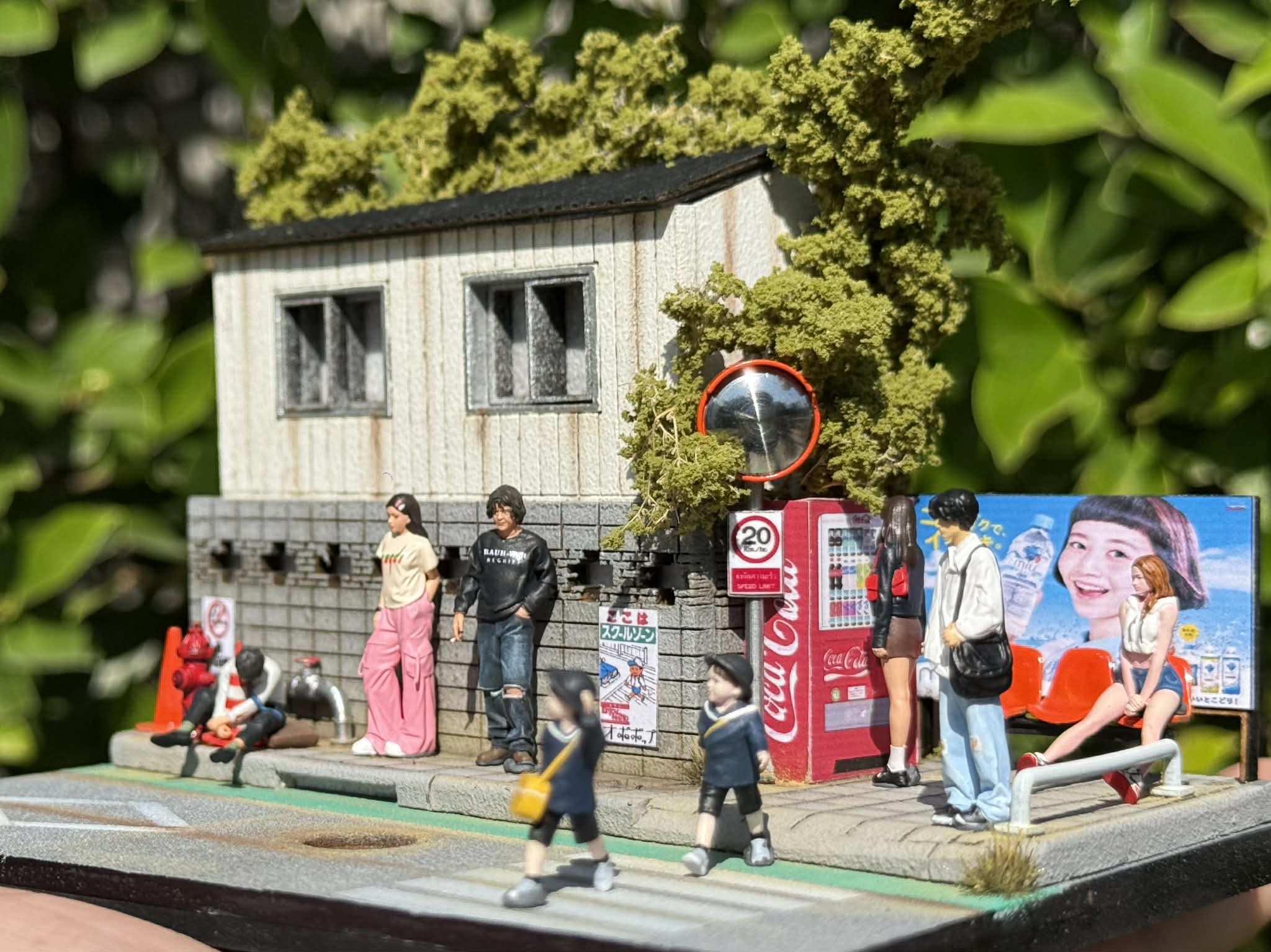 Diorama Boxmini scale 1:64