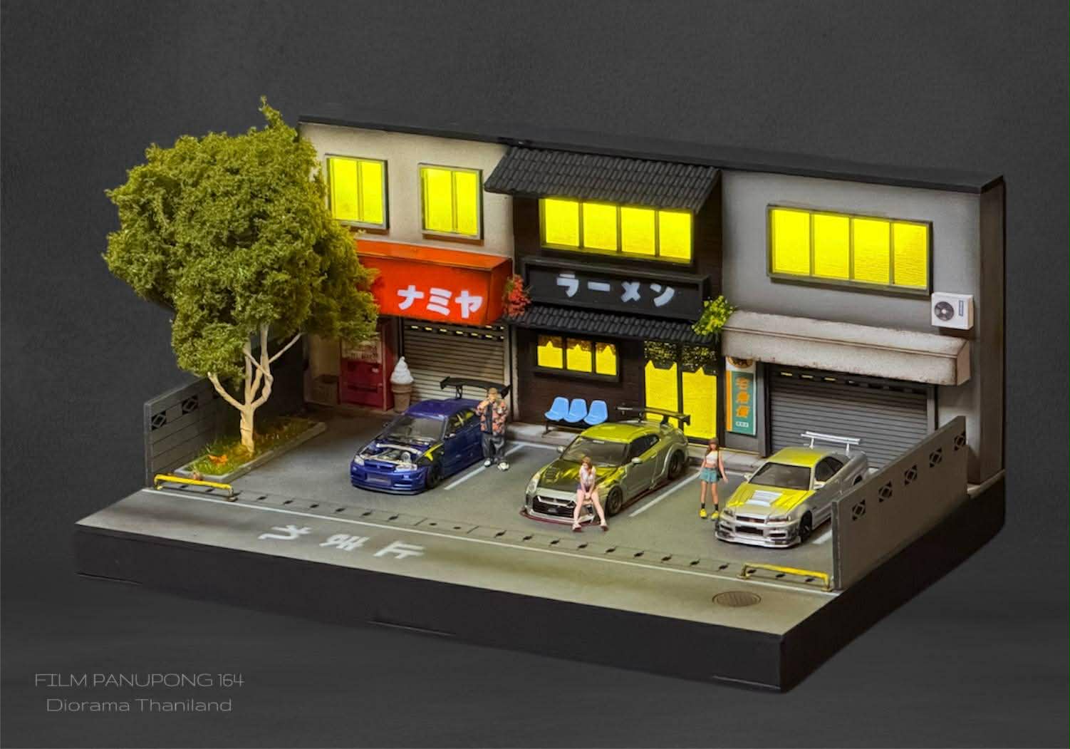 Diorama Top secret scale 1:64