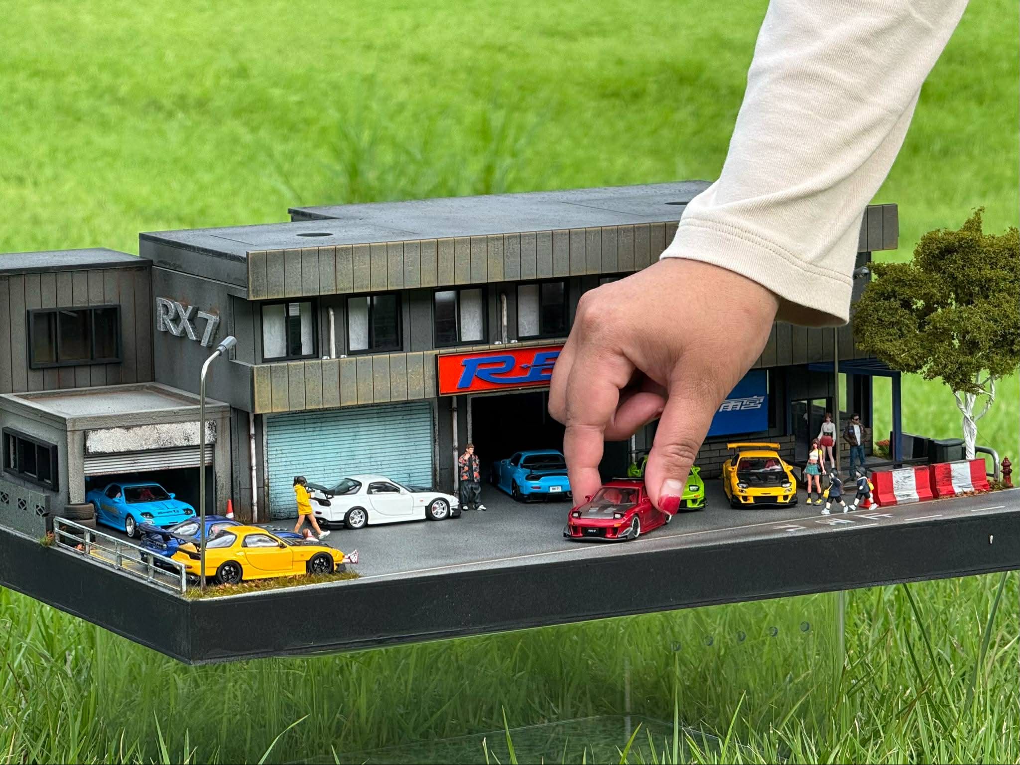 Diorama Re Amemiya scale 1:64