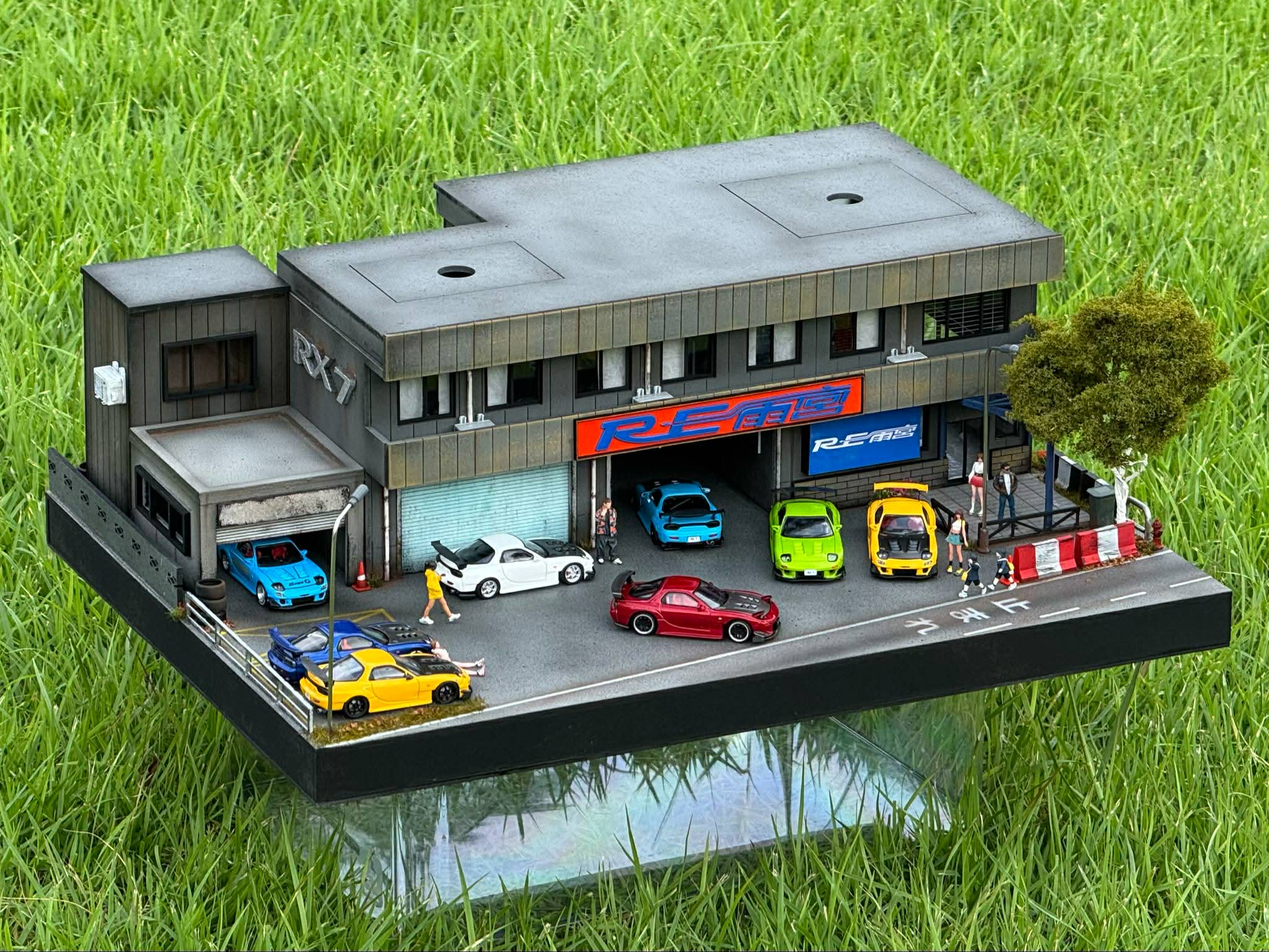 Diorama Re Amemiya scale 1:64