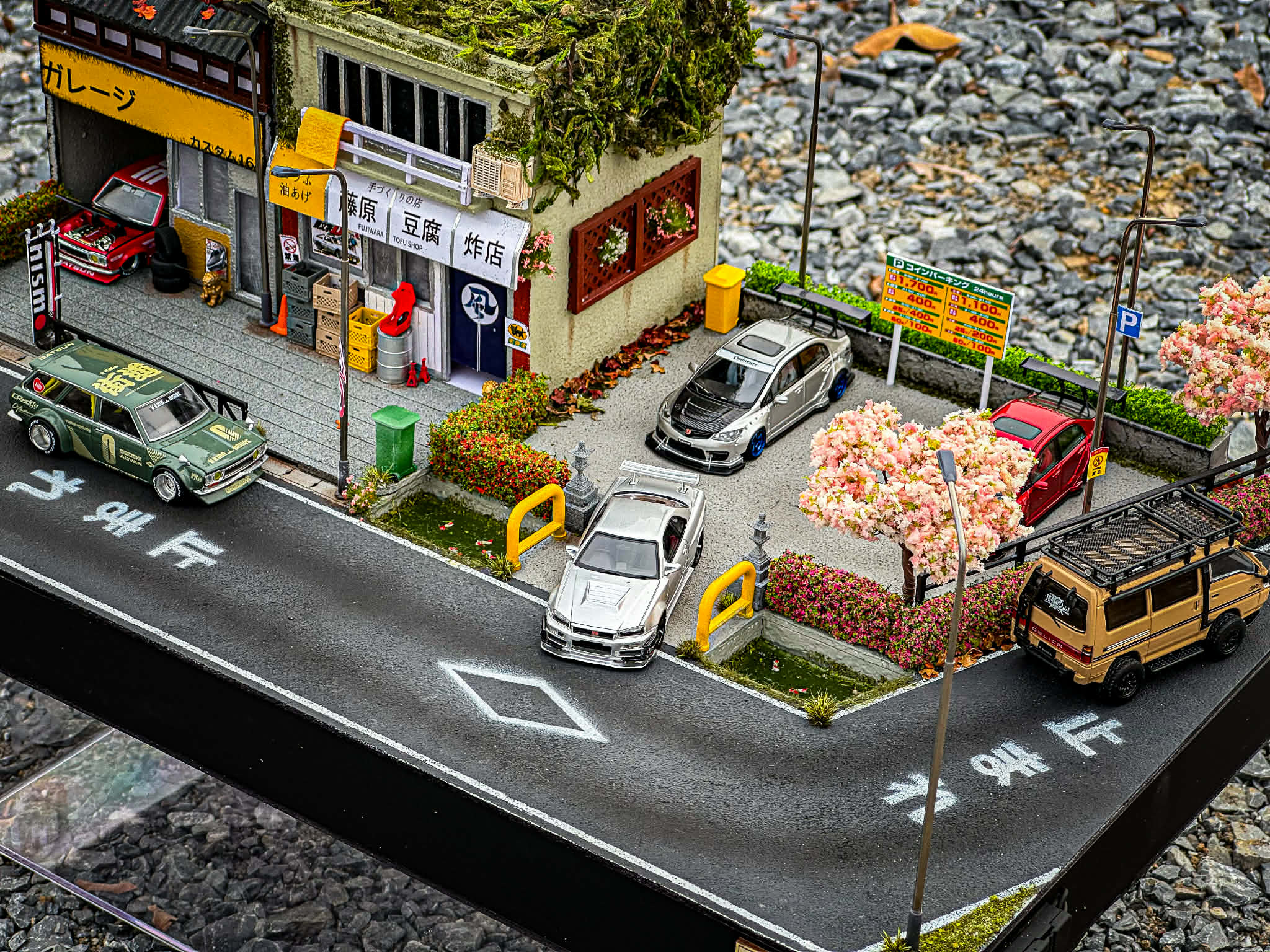 Diorama Japan scale 1:64