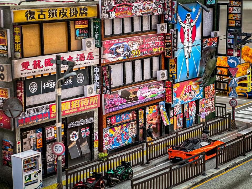 Diorama Japan scale 1:64