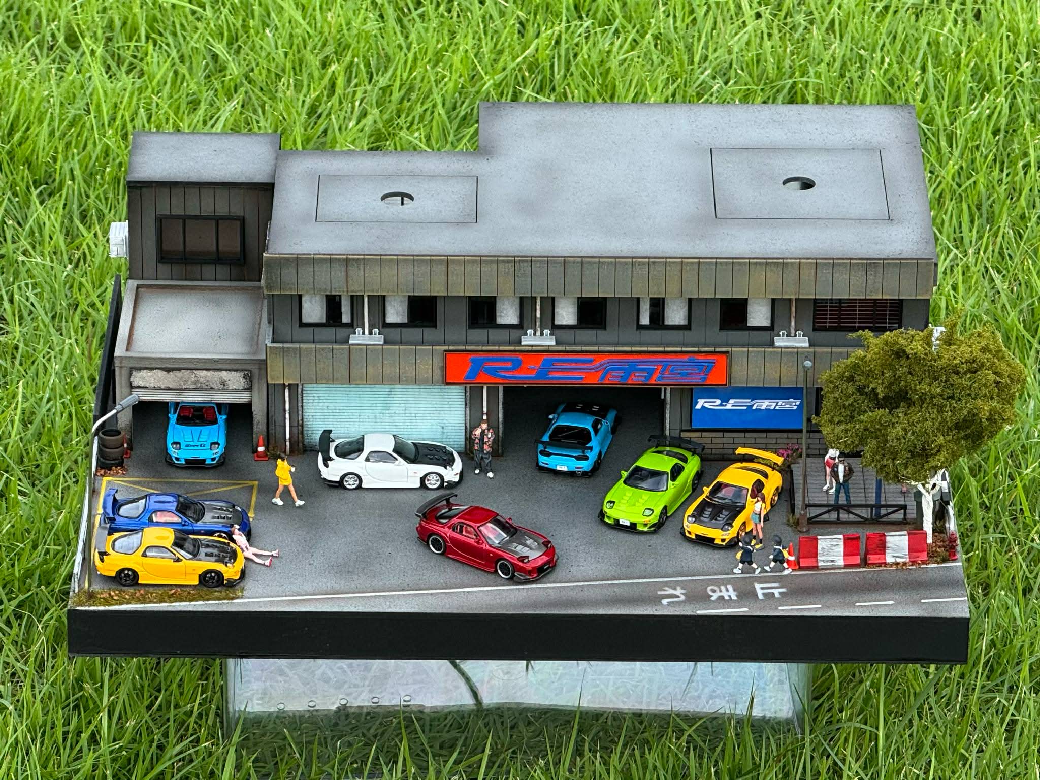 Diorama Re Amemiya scale 1:64