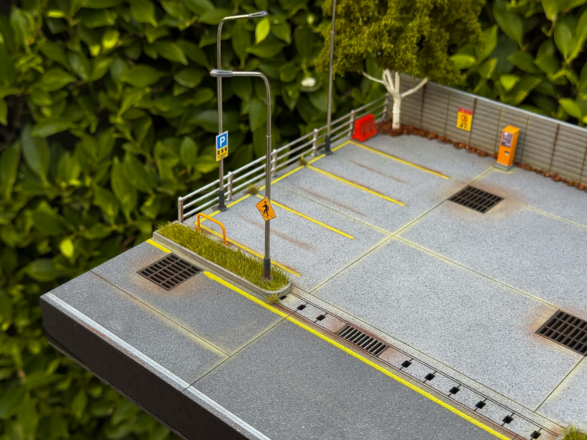 Diorama  Parking lot scale1:64