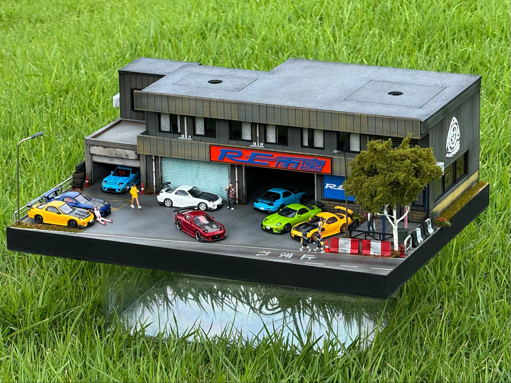 Diorama Re Amemiya scale 1:64