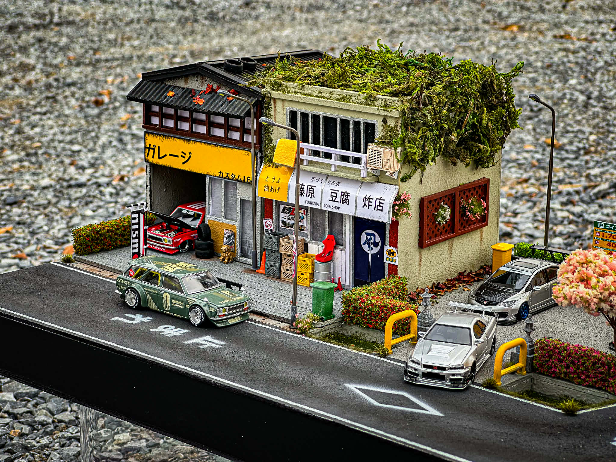 Diorama Japan scale 1:64