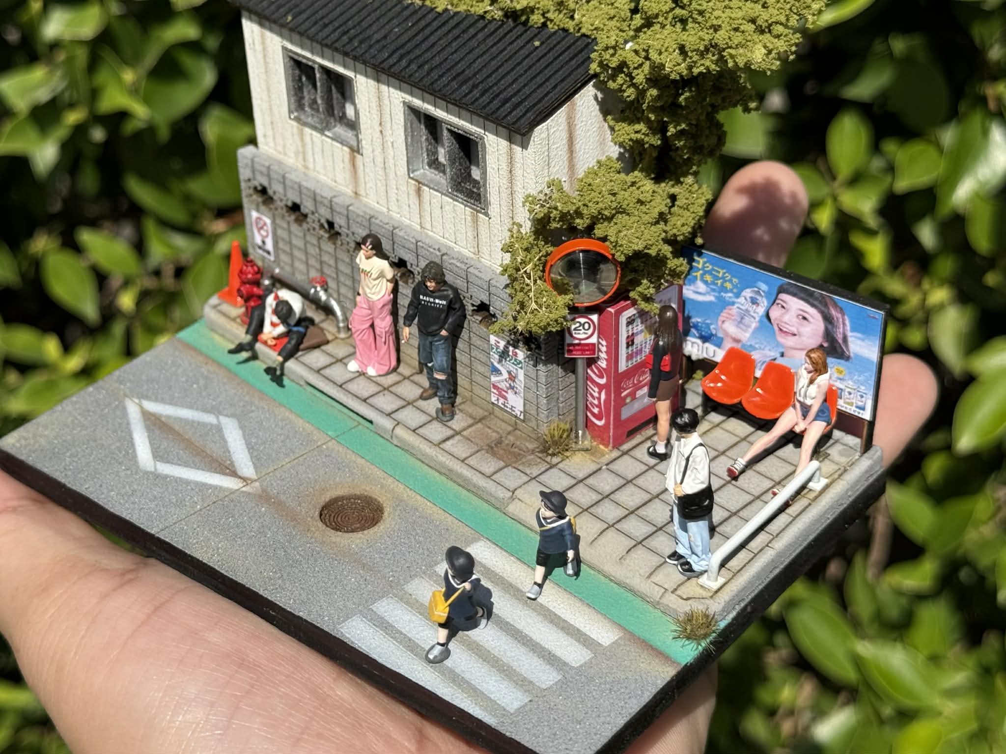 Diorama Boxmini scale 1:64