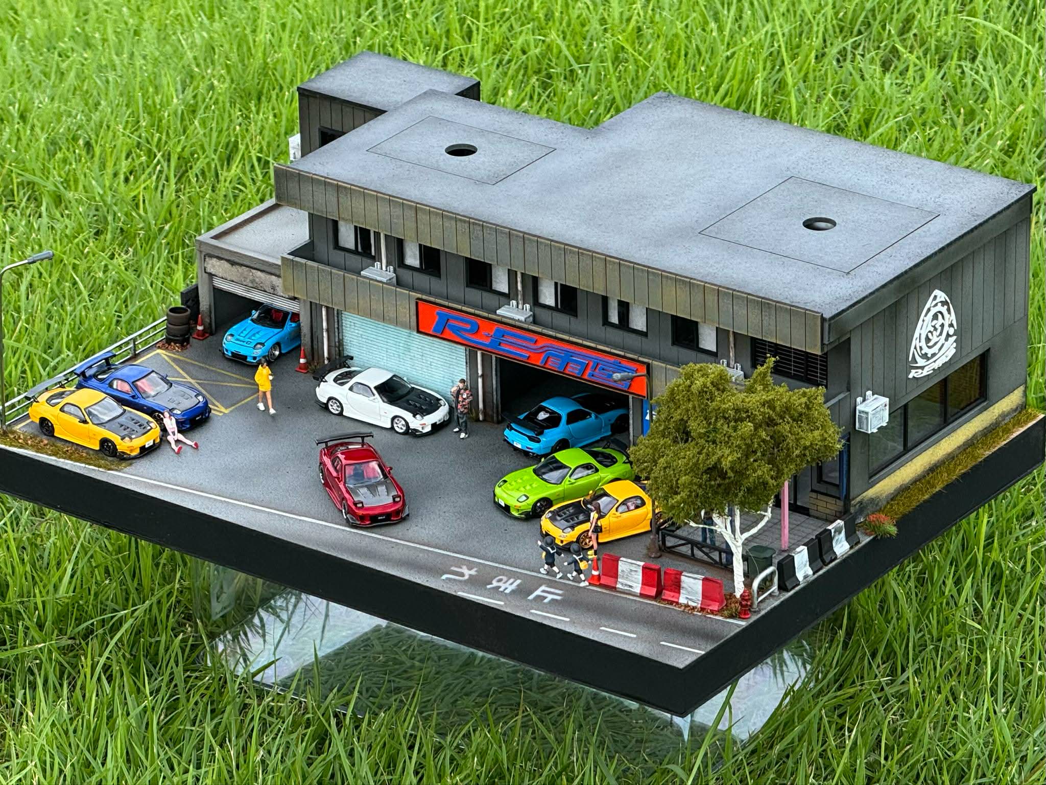 Diorama Re Amemiya scale 1:64